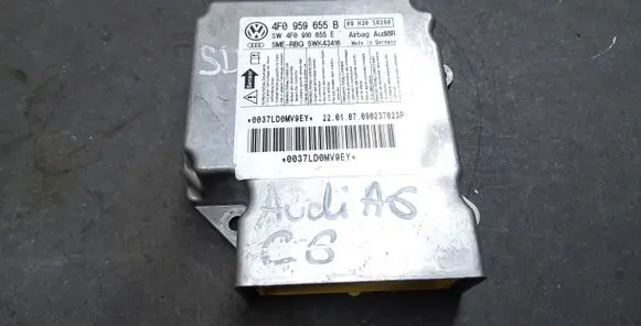 Audi A6 S6 C6 4F Airbag control unit/module 4F0959655B 5WK43416