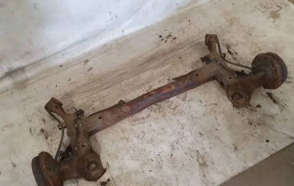 Rear axle beam