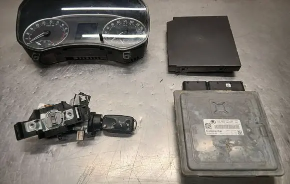 Skoda Octavia Mk2 (1Z) Engine ECU kit and lock set A2C53428488 03L906023LR 5WP42685AA