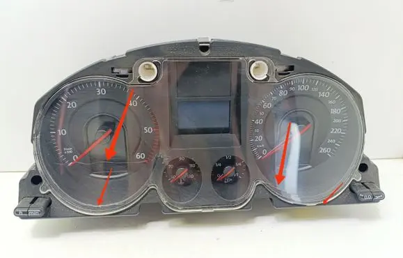 Volkswagen PASSAT B6 Speedometer (instrument cluster) A2C53117396