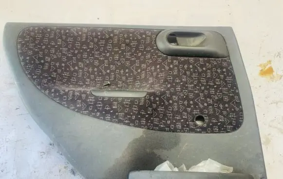 Opel Corsa C Rear door card panel trim 09116450
