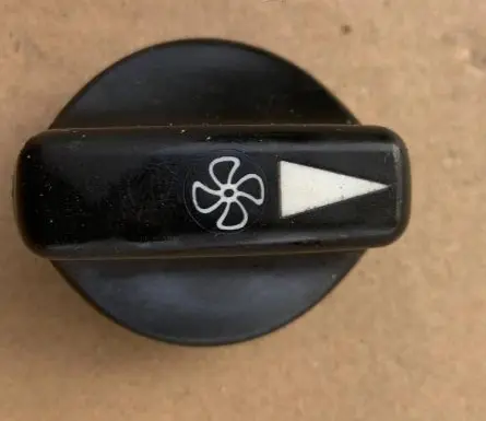 Mercedes-Benz W123 Air circulation switch 