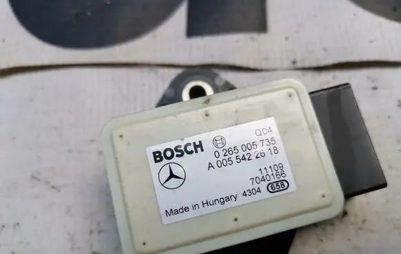 Mercedes-Benz E W212 ESP acceleration yaw rate sensor A0055422618 0055422618