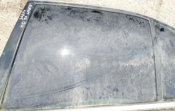 Mitsubishi Galant Rear door window glass