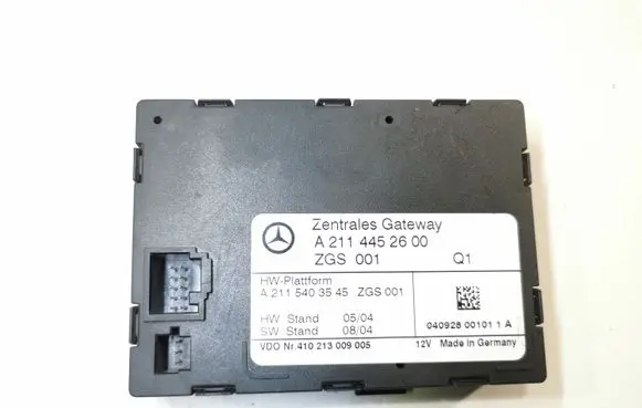 Mercedes-Benz CLS C219 Gateway control module A2114452600 A2115403545