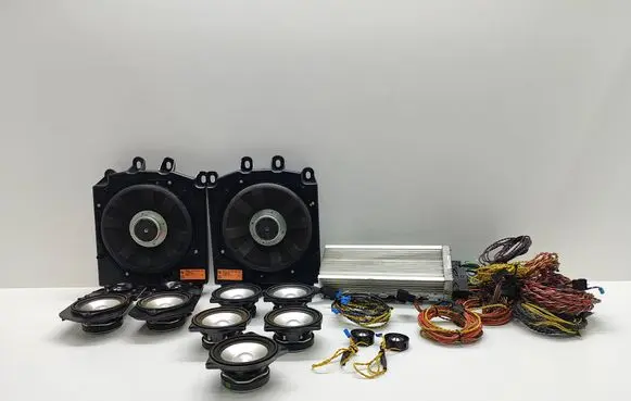 BMW 5 E60 E61 Audio system kit 9143134 914313401 65139143134