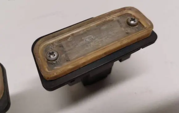 Mercedes-Benz C W203 Number plate light
