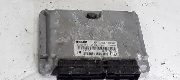 Opel Zafira A Engine control unit/module 24417169 28SA4802 0281010268