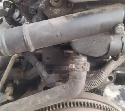 Volkswagen PASSAT B6 Engine coolant pipe/hose 0381211320