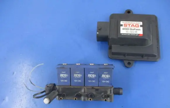 Peugeot 206 CC LP gas equipment set 