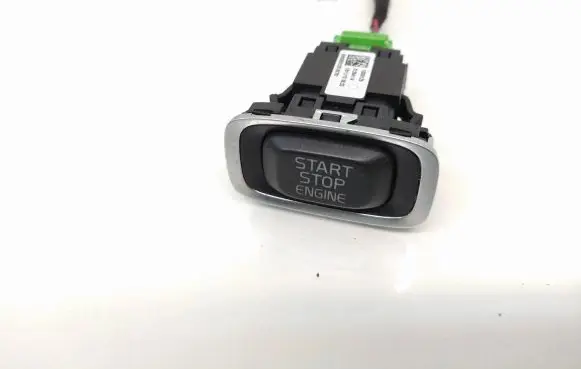 Volvo V60 Engine start stop button switch 31394114 10090125 SN0500133190787