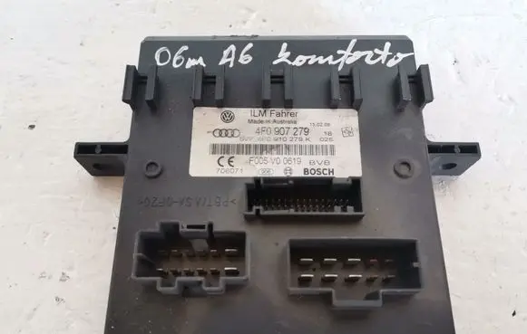 Audi A6 S6 C6 4F Comfort/convenience module 4F0907279 4F0910279K
