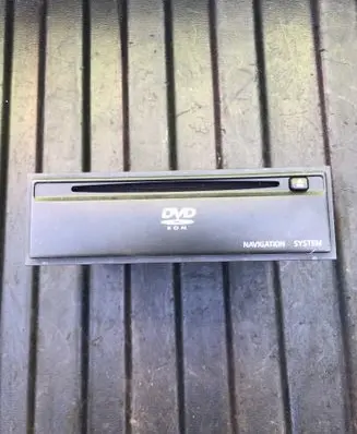 Navigation unit CD/DVD player