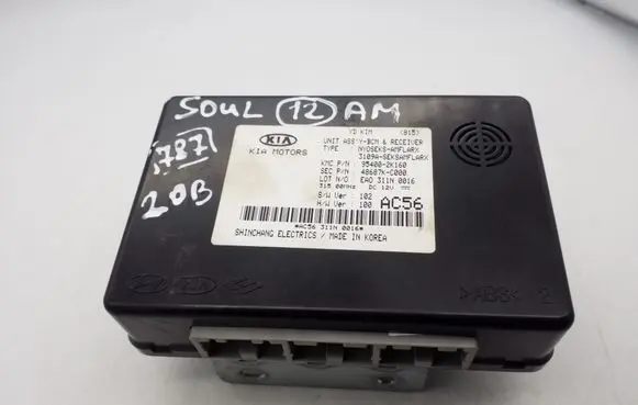 Door central lock control unit/module