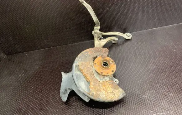 Volkswagen Phaeton Front wheel hub spindle knuckle 4E0257M