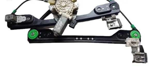 Front door window regulator with motor