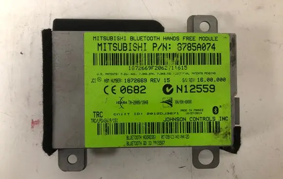 Mitsubishi Outlander Other control units/modules 8785A074