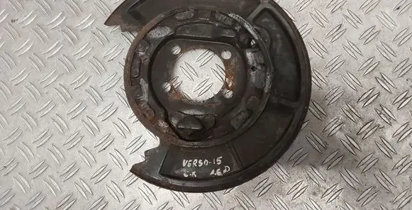 Toyota Verso Rear brake disc plate dust cover 