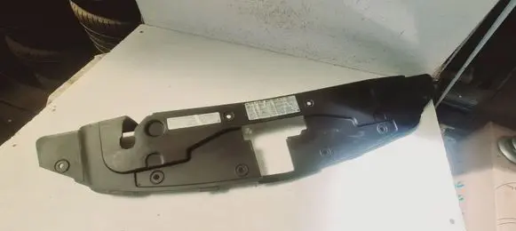 Engine bonnet/hood lock trim molding