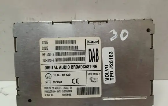 Volvo XC60 Antenna control unit 6H5219C128AG 6H5214D401AH 10R034301