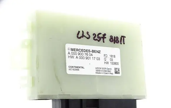 Mercedes-Benz A W177 Reducing agents exhaust control unit A0009007604 A2C18228000 A0009011703