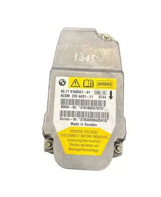 BMW 5 E60 E61 Airbag control unit/module 9160557
