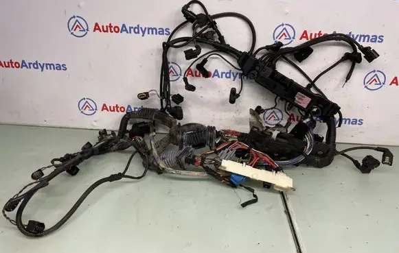 BMW 5 E60 E61 Engine installation wiring loom 7803358 12517803358 7796845