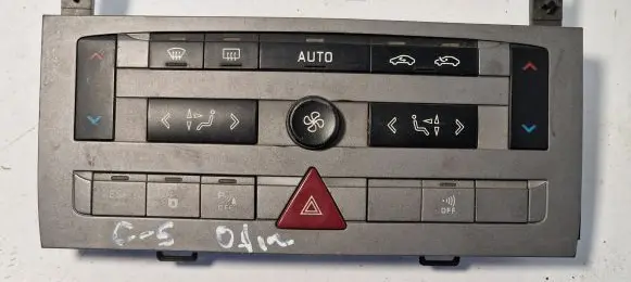 Citroen C5 Climate control unit 96573328 FNFB057985 VP4PUH18C612ME