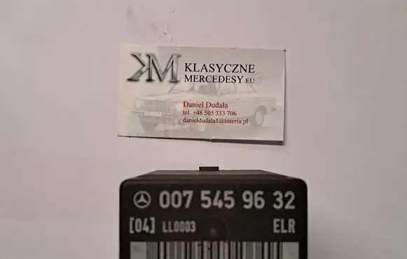 Mercedes-Benz E W124 Other relay 0075459632