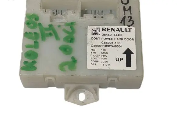 Renault Koleos II Tailgate/trunk control unit/module 284504445R C56001103 C560011032548001