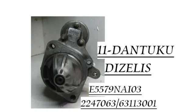 BMW 5 E39 Starter motor 2247063 E5579NAI03