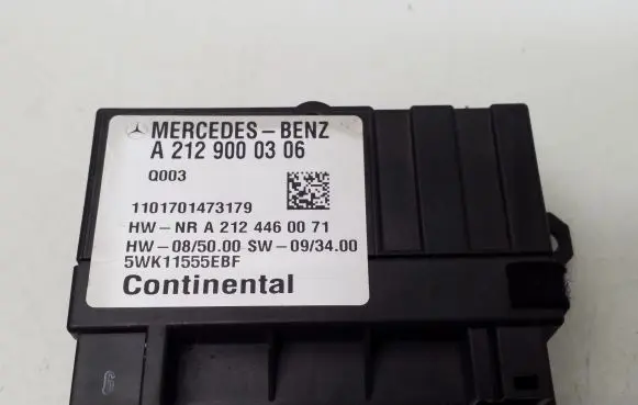 Fuel injection pump control unit/module