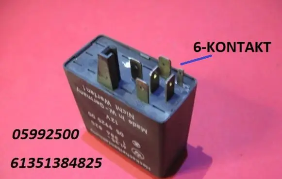 BMW 3 E36 Hazard warning light relay 05992500 61351384825