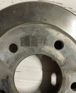 Buick Encore GX I Rear brake disc 13507431