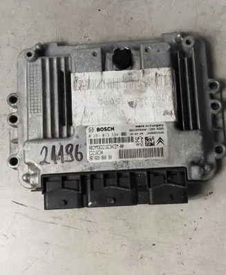 Peugeot 207 Engine control unit/module 9666986680 0281013334