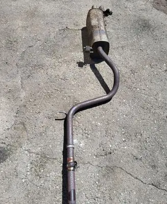 Audi A1 Muffler ending 