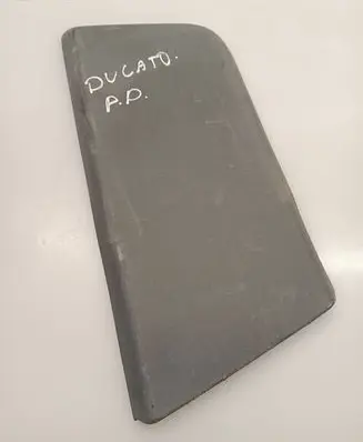 Fiat Ducato Front door trim (molding) 1305776070