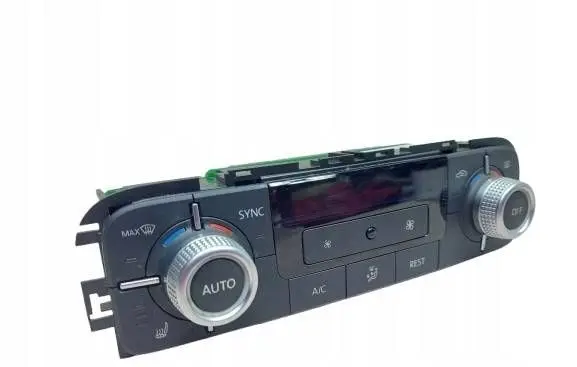 Volkswagen Touareg II Interior fan control switch 7P6907040CK