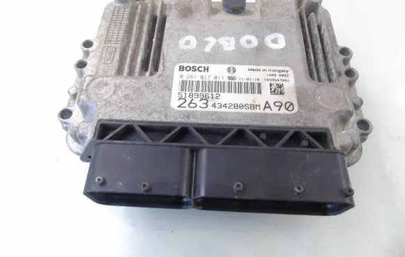 Fiat Doblo Engine control unit/module ECU 51899612 0281017011