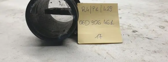 Audi A6 S6 C6 4F Mass air flow meter 06D906461