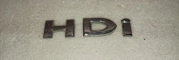 Citroen C5 Manufacturers badge/model letters HDI