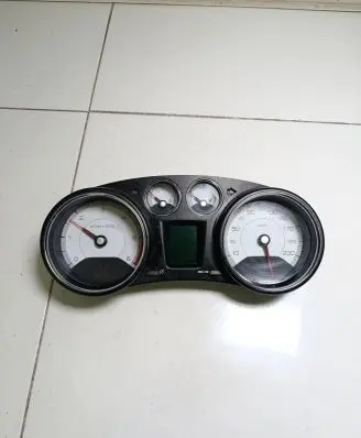 Peugeot 308 Speedometer (instrument cluster) 9665107680 0228200251 503001555311