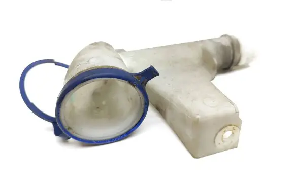 Peugeot 308 Window washer liquid tank fill tube 9800715580