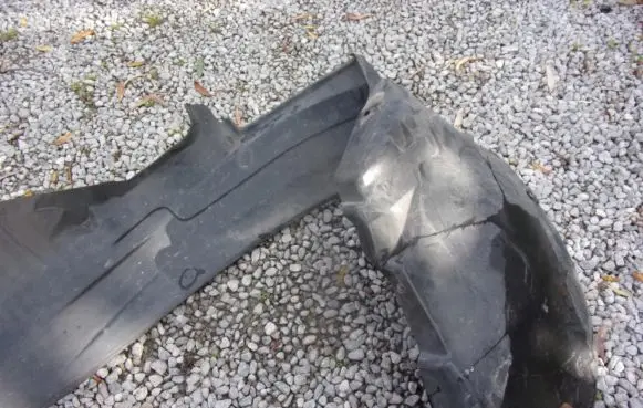 Fiat Panda II Front wheel arch liner splash guards