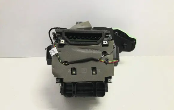 Interior heater climate box assembly