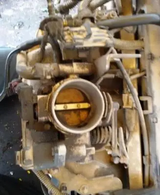 Opel Astra G Throttle valve 