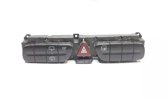 Mercedes-Benz C W203 Hazard light switch 2038218258