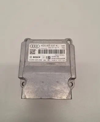Audi A6 S6 C7 4G Airbag control unit/module 4G0907637K 0265020242 4G0907637F