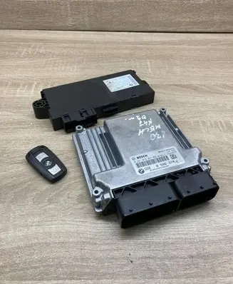 BMW 3 E90 E91 Engine ECU kit and lock set 8506374 9147226