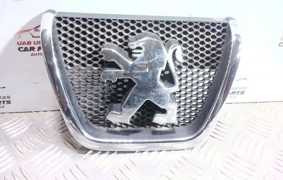 Peugeot 807 Front bumper upper radiator grill 1490016077